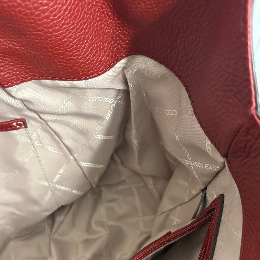 Michael Kors Rich Burgundy Hobo Bag - Picture 6 of 11